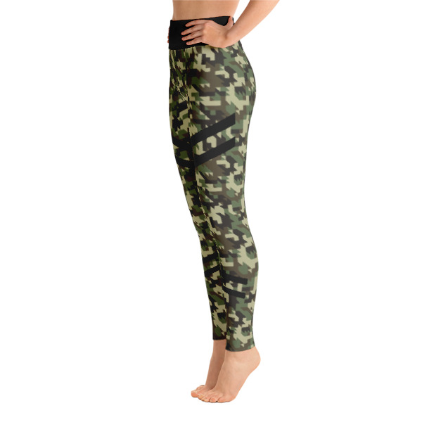 Workout Camouflage Patterned Yoga Leggings