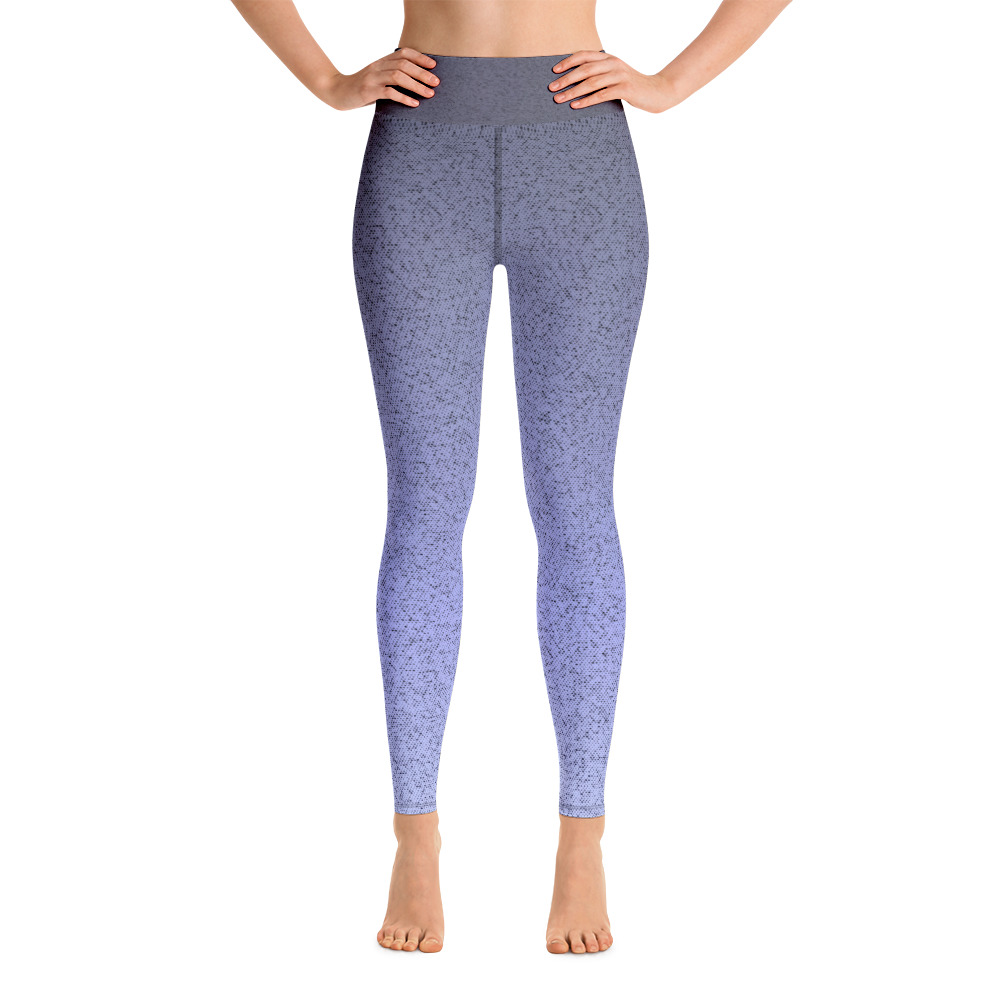 Yoga Ombre Seamless Leggings indigo/black